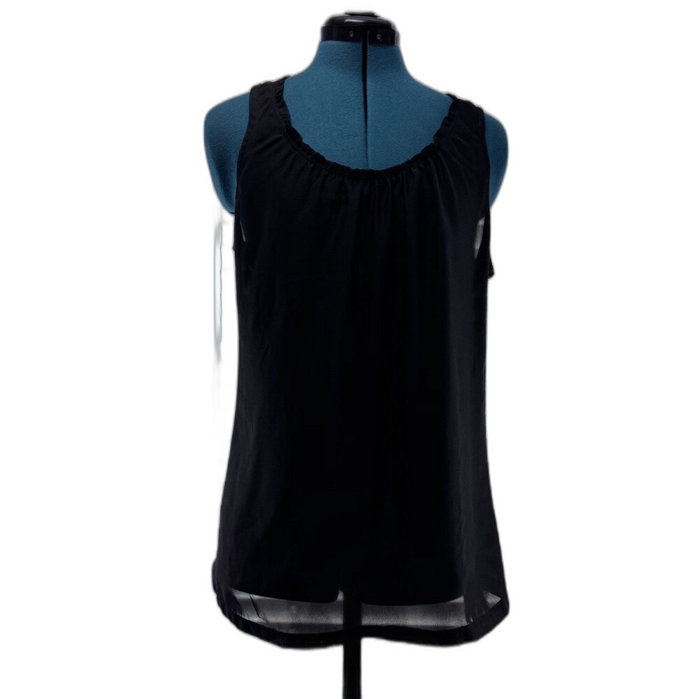 The Limited Black Tank Top Sleeveless Layering Top Basic Casual Size Large